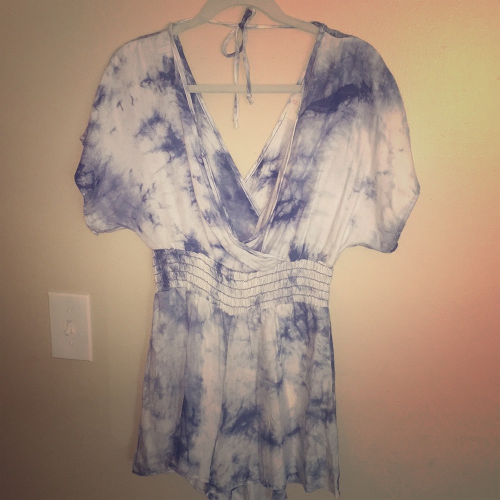 NWOT Tie Dye Romper